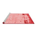 Modern Red Washable Rugs