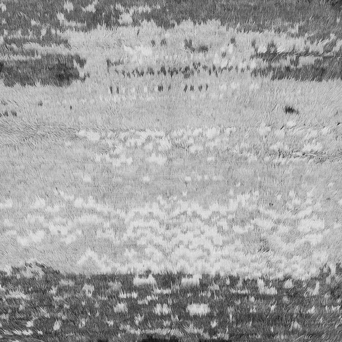 Square Machine Washable Abstract Gray Modern Rug, wshabs2556gry