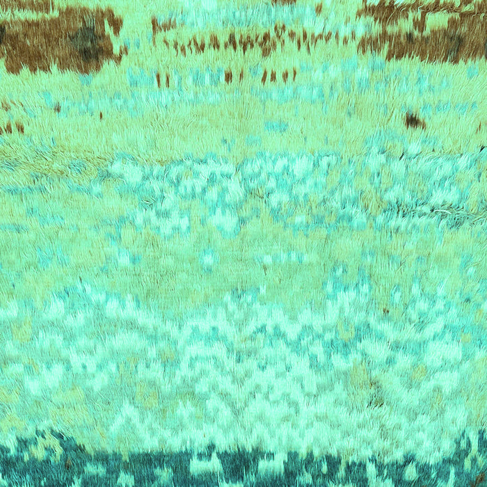 Abstract Turquoise Modern Rug, abs2556turq