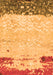 Abstract Orange Modern Rug, abs2556org