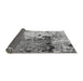 Sideview of Abstract Gray Modern Rug, abs2557gry