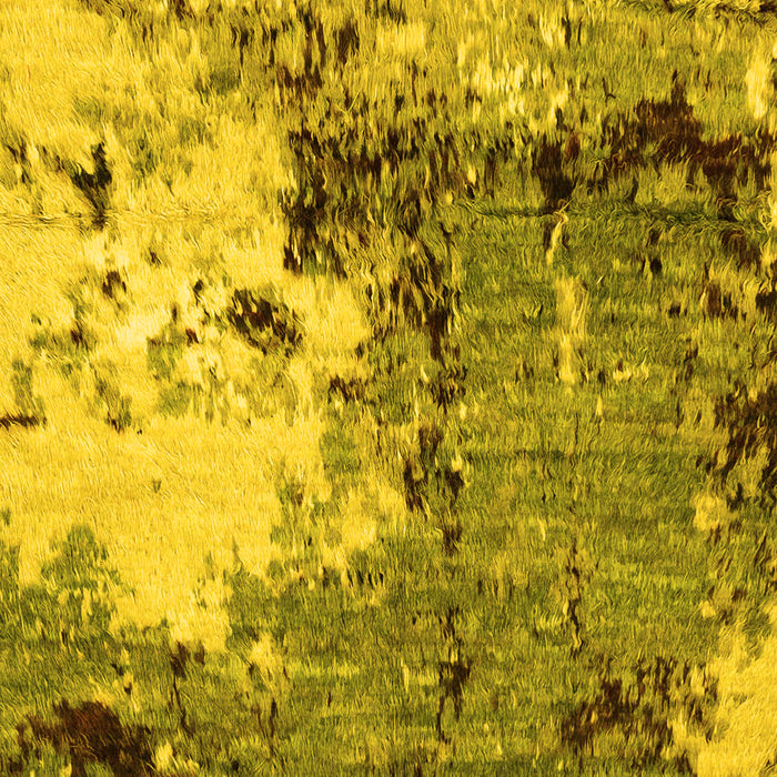 Machine Washable Abstract Yellow Modern Rug, wshabs2557yw