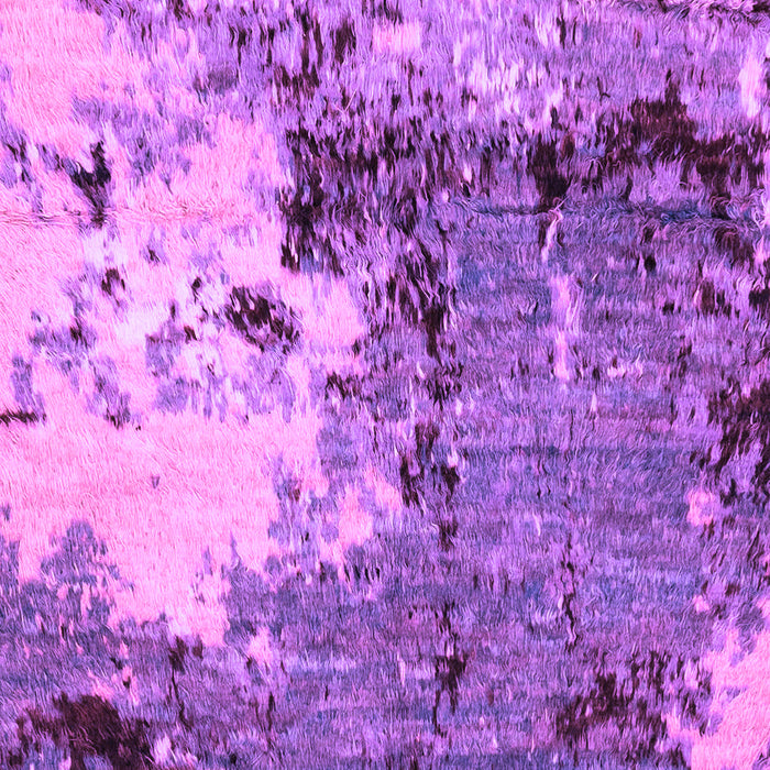 Machine Washable Abstract Purple Modern Area Rugs, wshabs2557pur