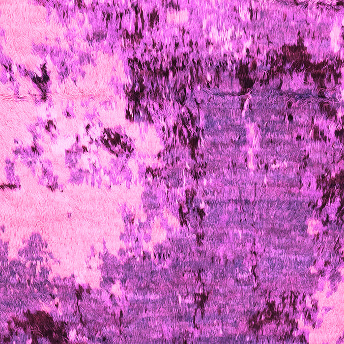 Machine Washable Abstract Pink Modern Rug, wshabs2557pnk
