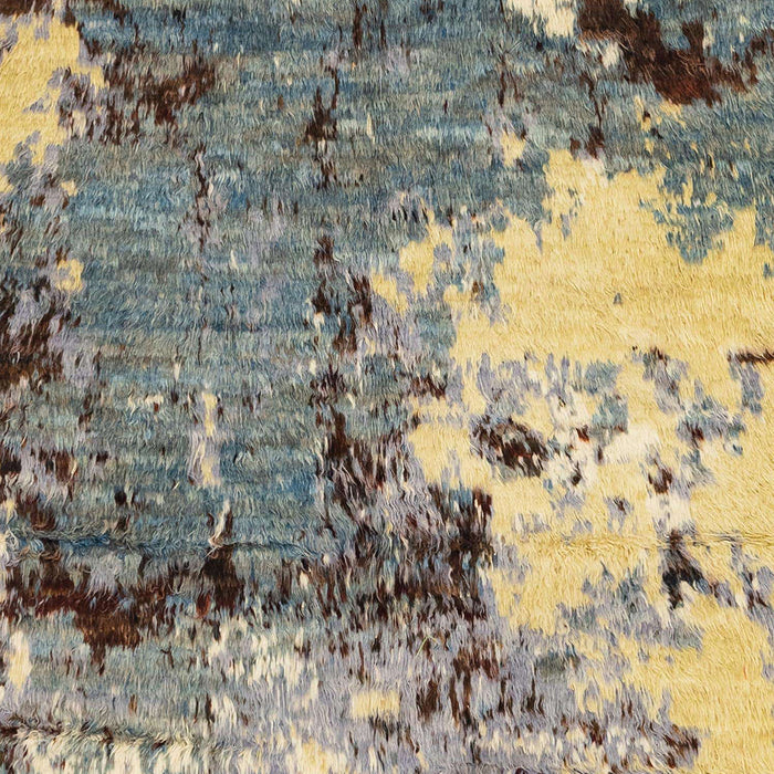 Machine Washable Abstract Ash Gray Rug, wshabs2557