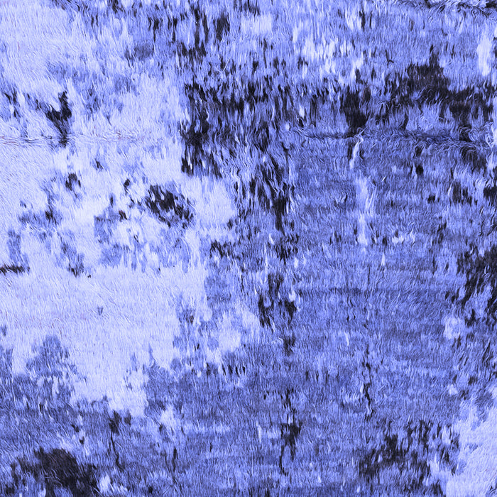 Machine Washable Abstract Blue Modern Rug, wshabs2557blu