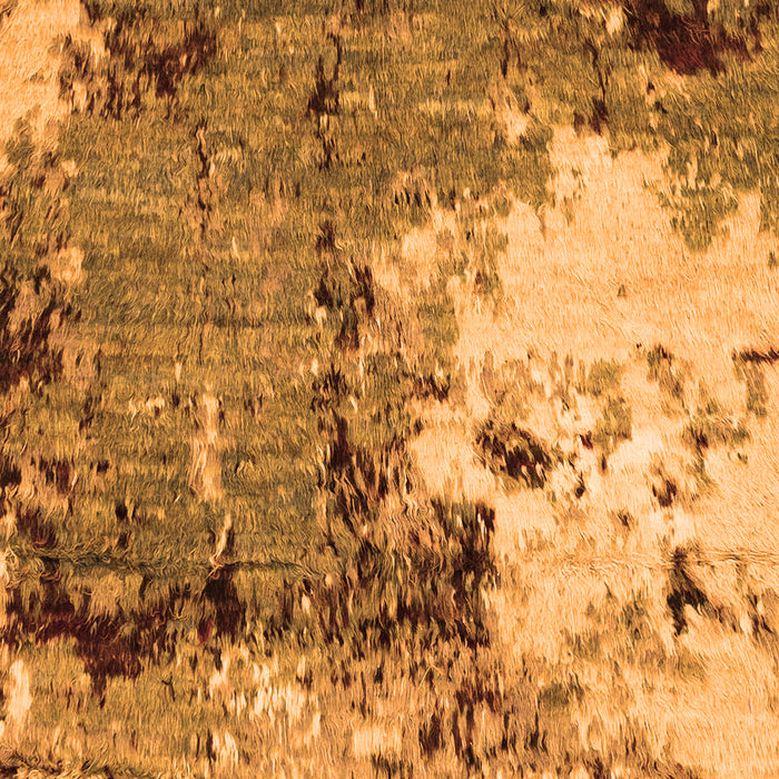 Machine Washable Abstract Orange Modern Area Rugs, wshabs2557org