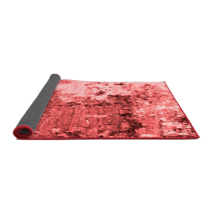 Abstract Red Modern Area Rugs