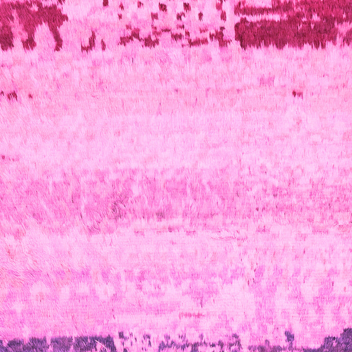 Machine Washable Abstract Pink Modern Rug, wshabs2558pnk