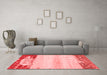 Modern Red Washable Rugs