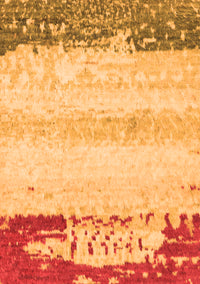 Abstract Orange Modern Rug, abs2558org