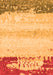 Abstract Orange Modern Rug, abs2558org