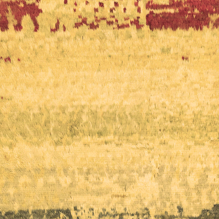 Machine Washable Abstract Brown Modern Rug, wshabs2558brn
