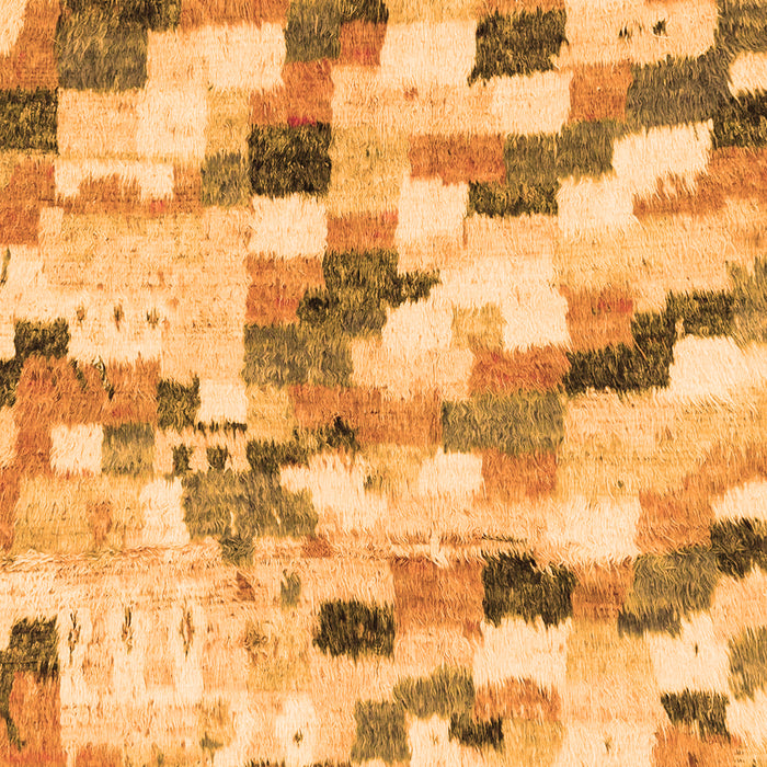 Abstract Orange Modern Rug, abs2559org