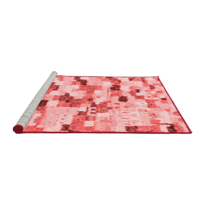 Modern Red Washable Rugs