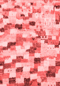 Abstract Red Modern Rug, abs2559red