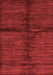 Abstract Red Modern Area Rugs