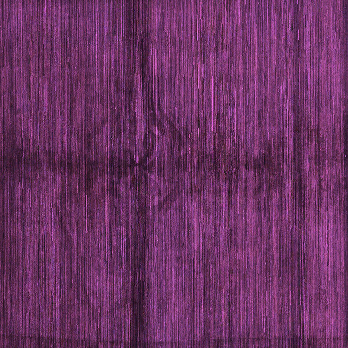 Square Machine Washable Abstract Purple Modern Area Rugs, wshabs255pur