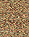 Abstract Saddle Brown Modern Rug, abs2560