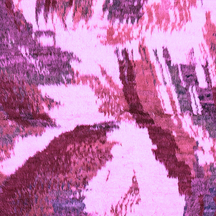 Machine Washable Abstract Purple Modern Area Rugs, wshabs2561pur