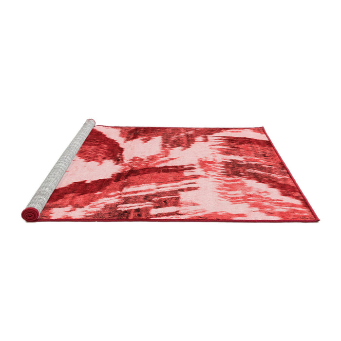 Modern Red Washable Rugs