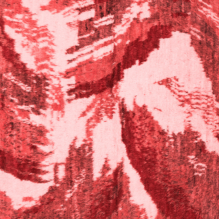 Abstract Red Modern Rug, abs2561red