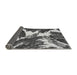 Sideview of Abstract Gray Modern Rug, abs2562gry