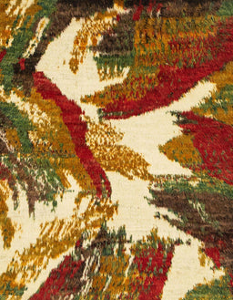 Abstract Red Modern Rug, abs2562