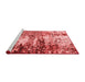 Modern Red Washable Rugs