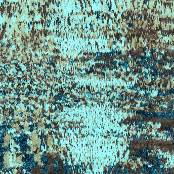 Abstract Light Blue Modern Rug, abs2563lblu