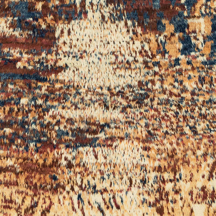 Machine Washable Abstract Sangria Brown Rug, wshabs2563