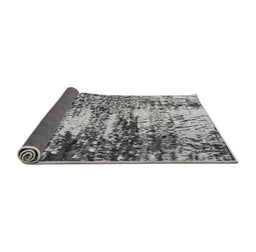 Sideview of Abstract Gray Modern Rug, abs2563gry