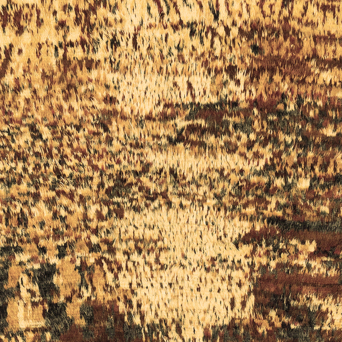 Machine Washable Abstract Brown Modern Rug, wshabs2563brn