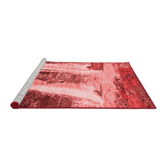 Modern Red Washable Rugs