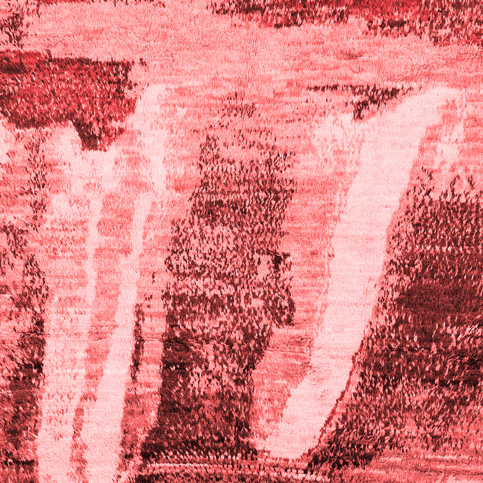 Machine Washable Abstract Red Modern Rug, wshabs2564red