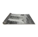 Sideview of Abstract Gray Modern Rug, abs2564gry