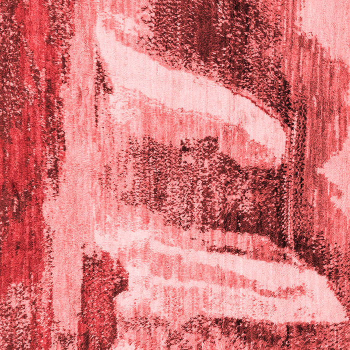 Abstract Red Modern Rug, abs2564red