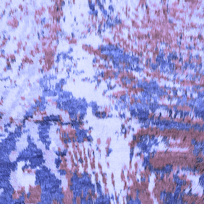 Machine Washable Abstract Blue Modern Rug, wshabs2565blu