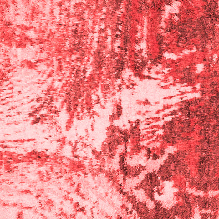 Machine Washable Abstract Red Modern Rug, wshabs2565red