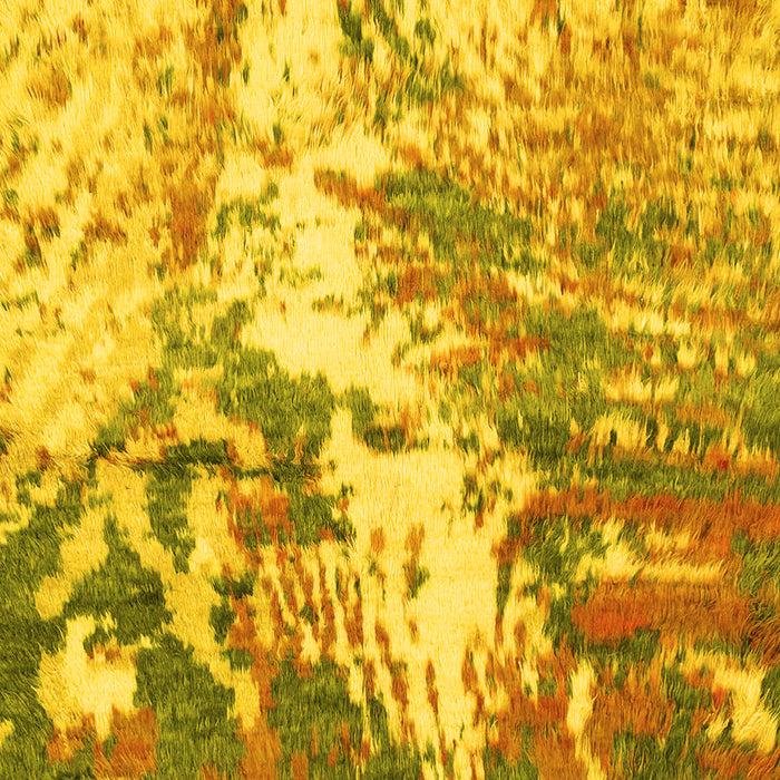 Machine Washable Abstract Yellow Modern Rug, wshabs2565yw