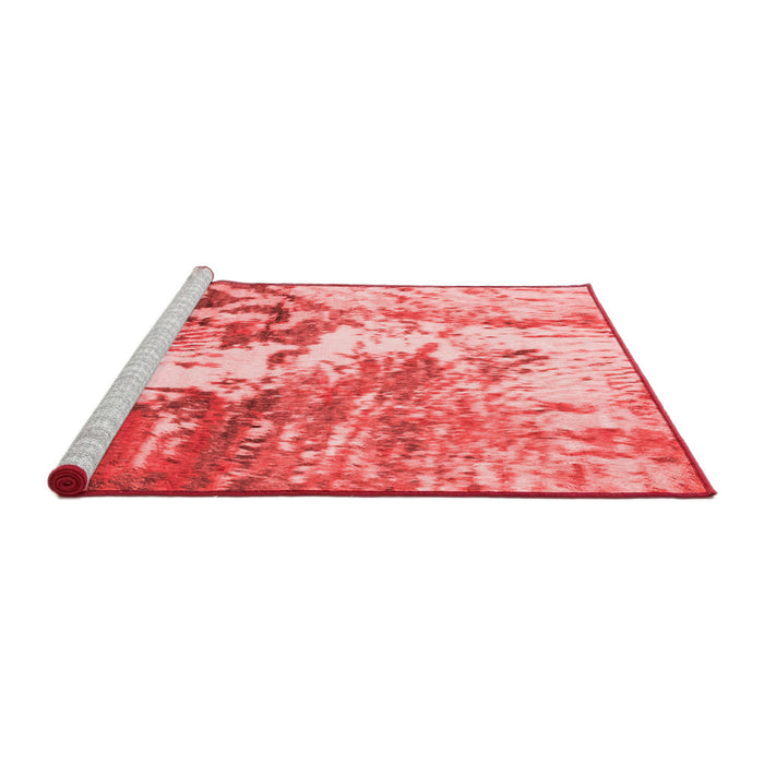 Modern Red Washable Rugs