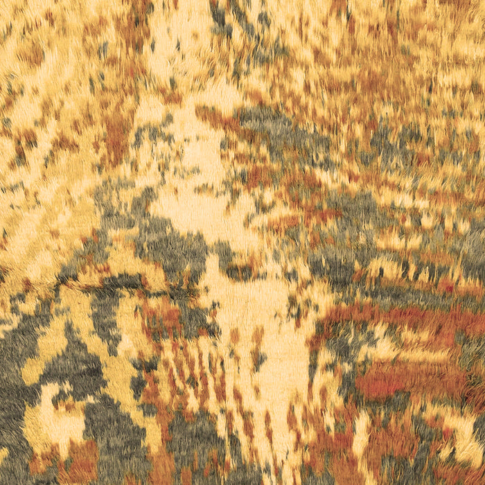 Machine Washable Abstract Brown Modern Rug, wshabs2565brn