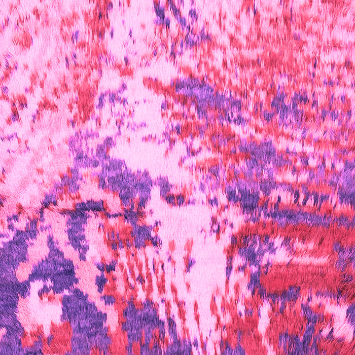 Machine Washable Abstract Pink Modern Rug, wshabs2565pnk