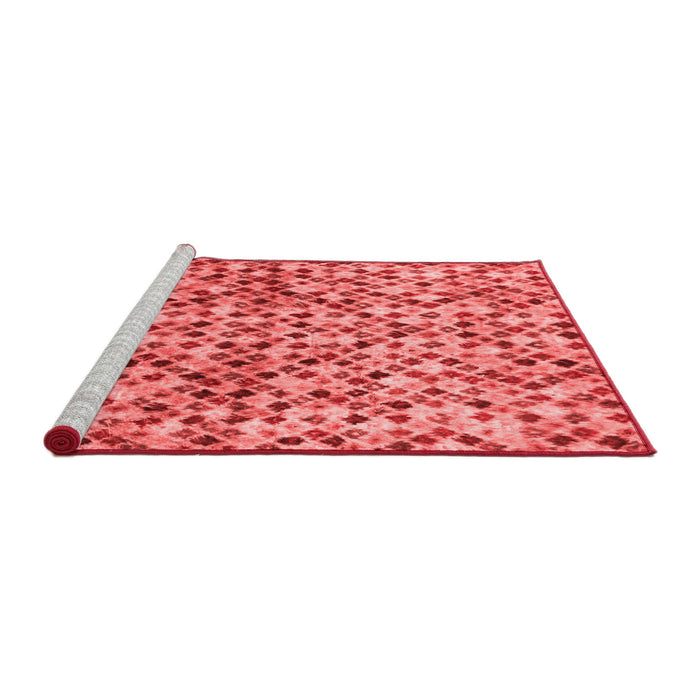 Modern Red Washable Rugs