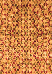 Abstract Orange Modern Rug, abs2566org