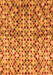 Abstract Orange Modern Rug, abs2566org