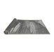 Sideview of Abstract Gray Modern Rug, abs2567gry