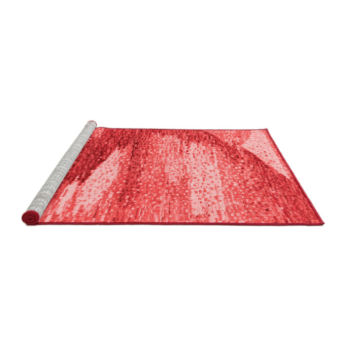 Modern Red Washable Rugs