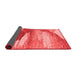 Abstract Red Modern Area Rugs