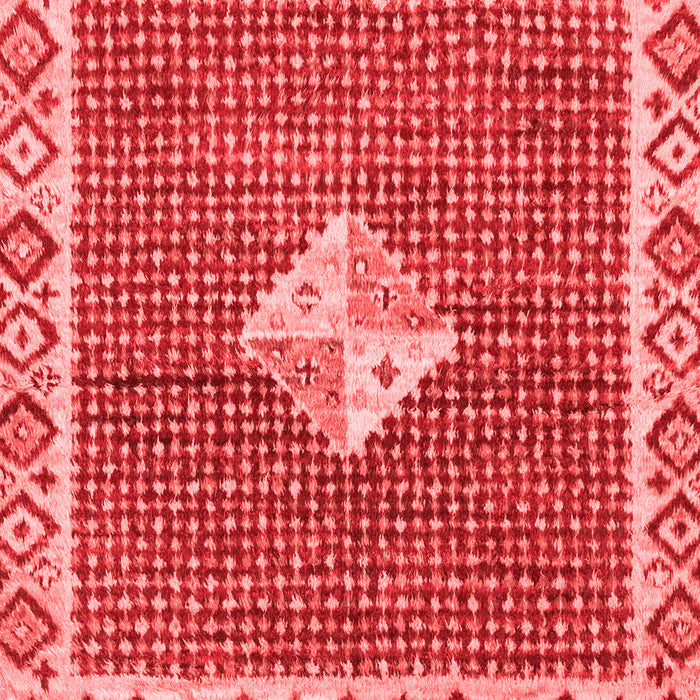 Abstract Red Modern Area Rugs